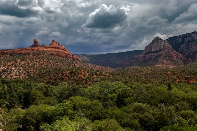 Montagnes autour de Sedona