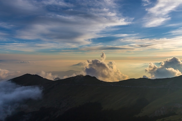 Montagnes et belle nature à Hehuanshan Taiwan