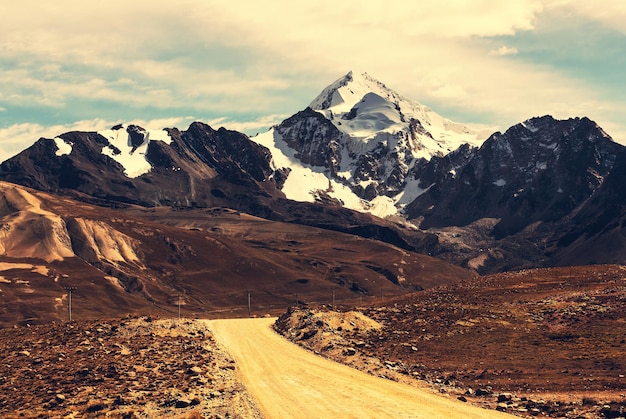 Montagnes en Bolivie