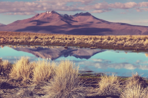 Photo montagnes en bolivie