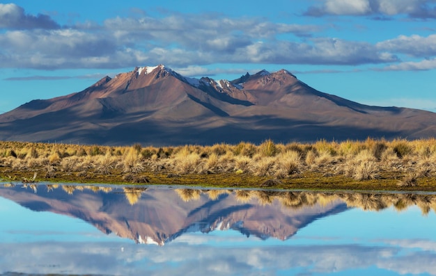 Montagnes en Bolivie