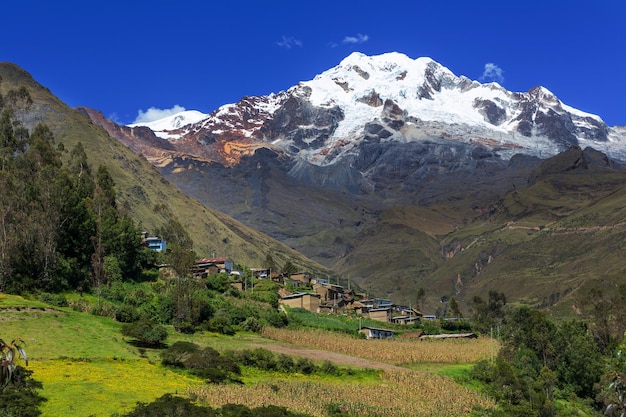 Montagnes en Bolivie