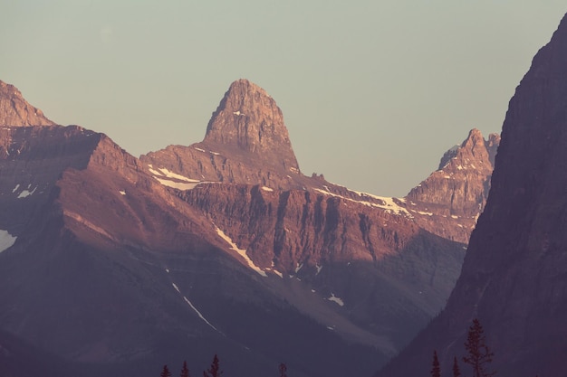 montagnes canadiennes