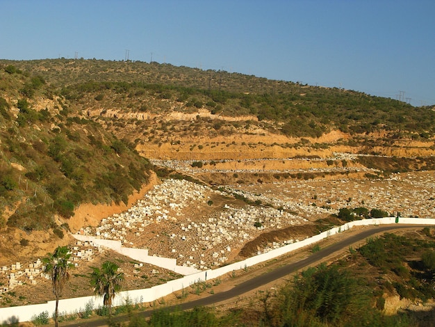 Montagnes dans le désert Maroc