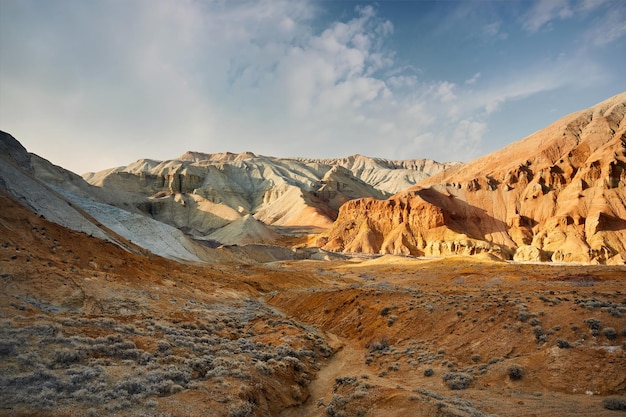 Montagnes dans le désert