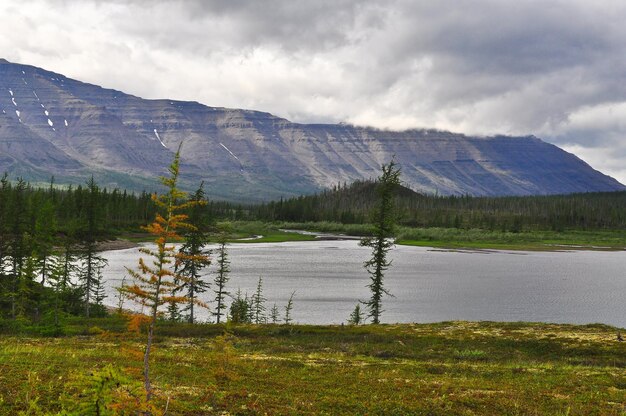 Les montagnes du lac