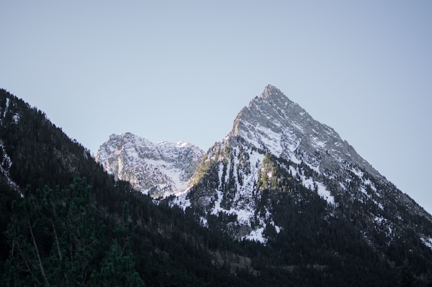 Montagnes enneigées