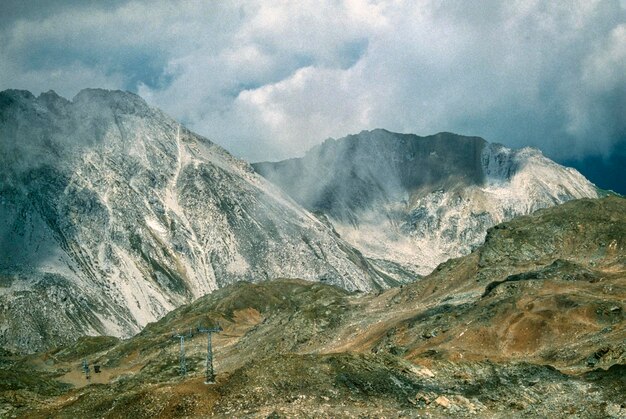 Photo des montagnes hautes