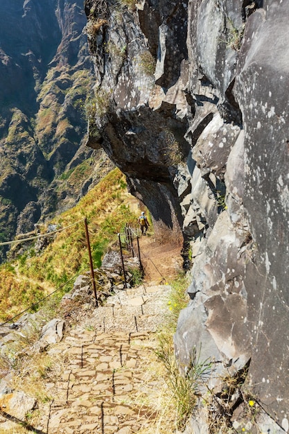 Montagnes à Madère