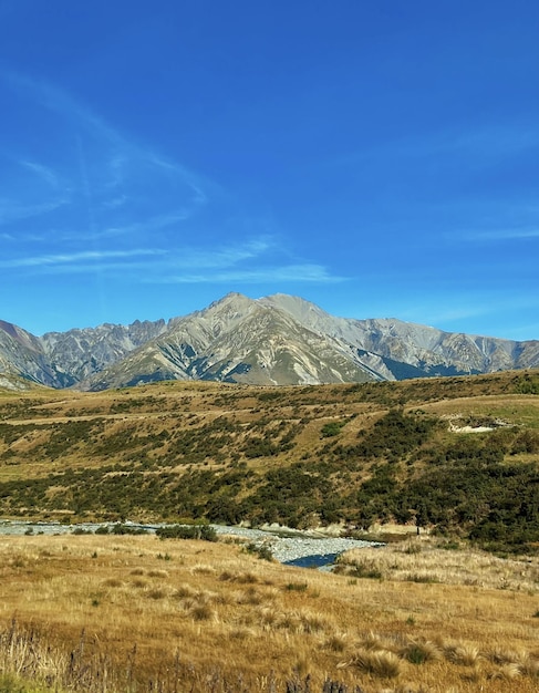 Les montagnes de la nouvelle-zélande