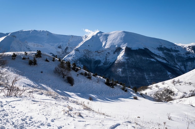 Les montagnes Sibillini Italie