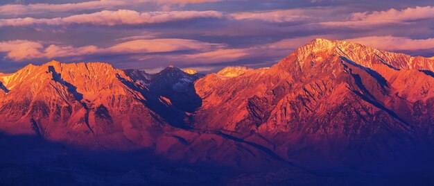 montagnes de la Sierra Nevada