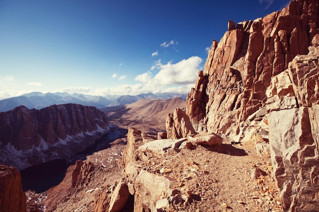 montagnes de la Sierra Nevada