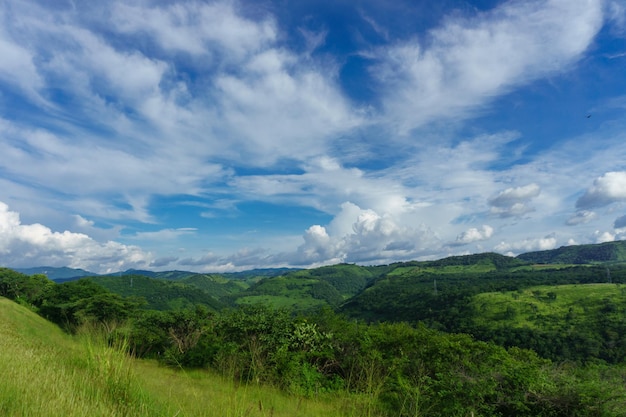 Montagnes vertes du Nicaragua