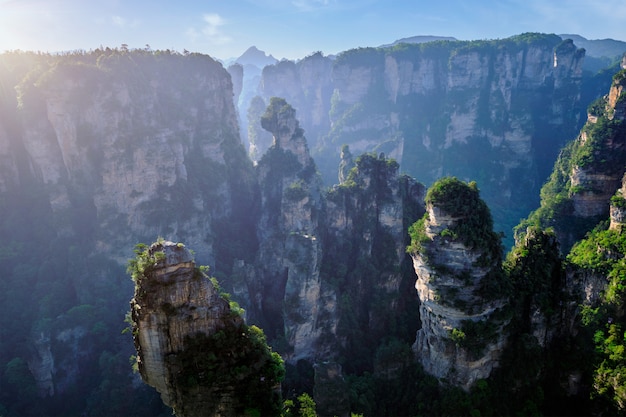 Montagnes de Zhangjiajie, Chine