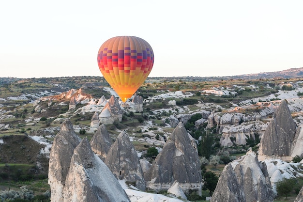 Montgolfières dans les vallées de la Cappadoce