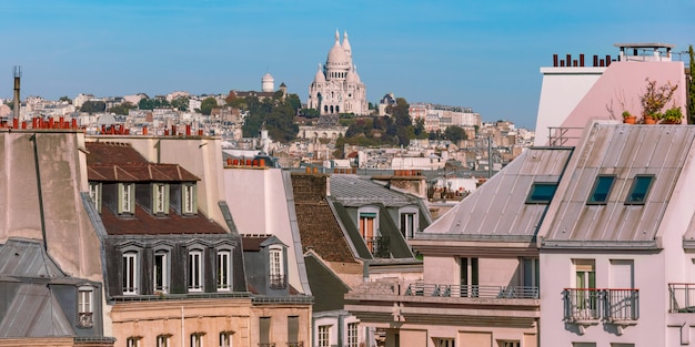 Photo montmartre à paris, france