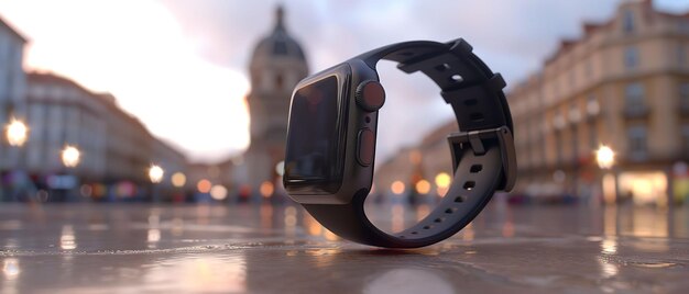 Photo une montre intelligente au design élégant