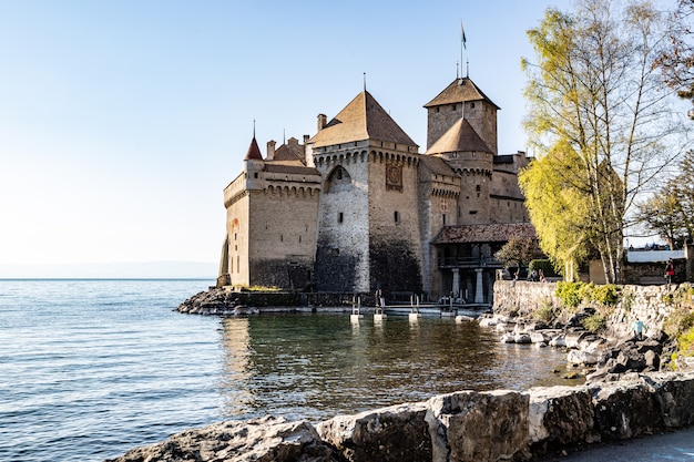 Montreux Suisse Château de Chillon