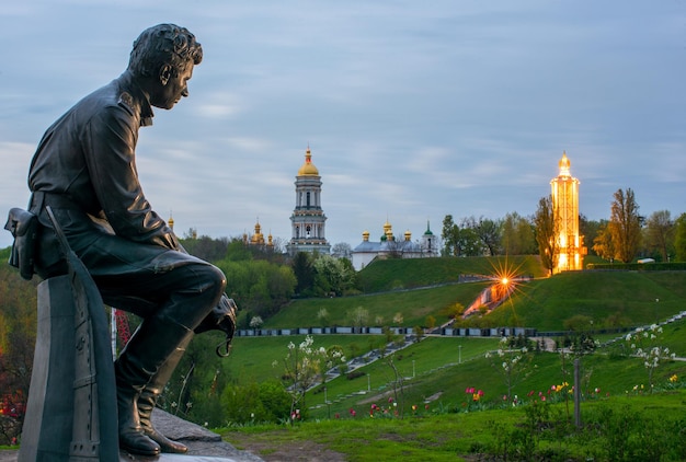 Monument à l'artiste Leonid Bykov dans la ville de Kiev. Ukraine.