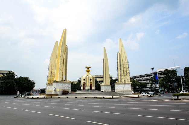 Monument de la démocratie à Bangkok, en Thaïlande.