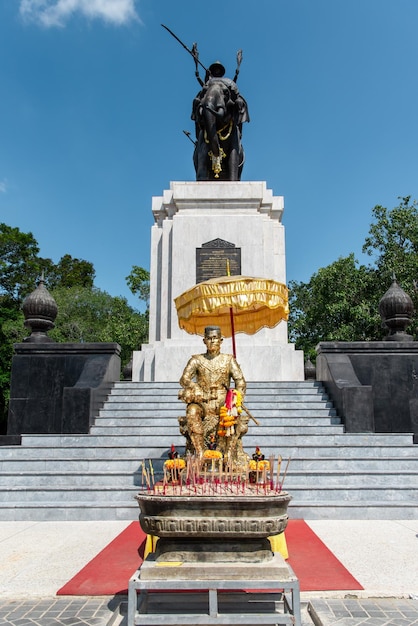 Photo monument de don chedi à suphanburi