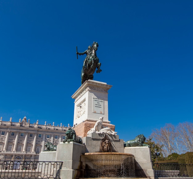 Monument de Felipe IV à Msdrid