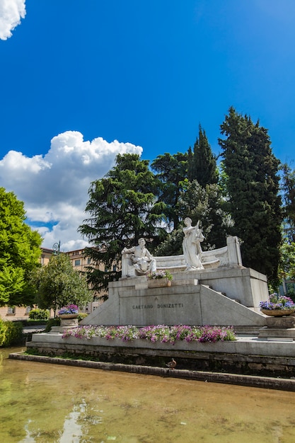 Monument de Gateano Donizetti à Bergame