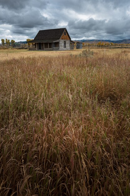 Monument historique, Mormon Row, historique dans le parc national de Grand Teton