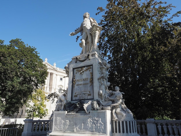 Monument Mozart à Vienne