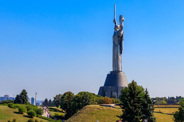 Monument de la patrie à Kiev Ukraine