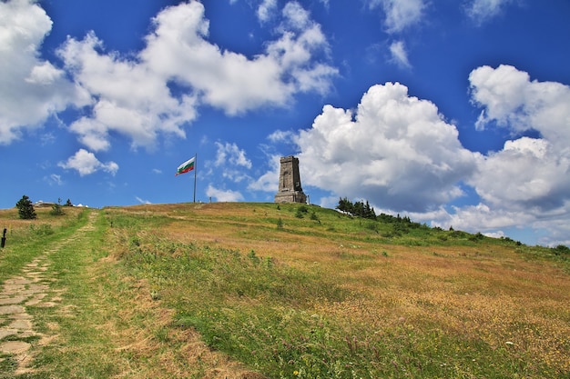 Le monument sur Shipka Pass en Bulgarie