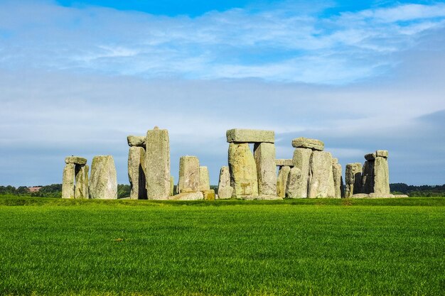 Monument de Stonehenge à Amesbury HDR