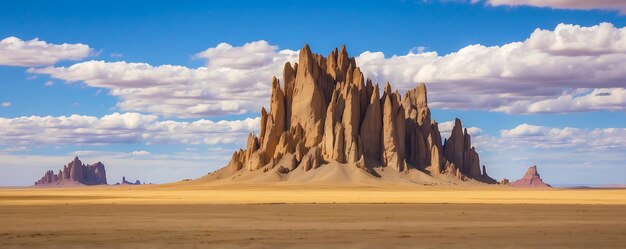 Monument Valley dans les terres tribales Navajo de l'Arizona et de l'Utah aux États-Unis