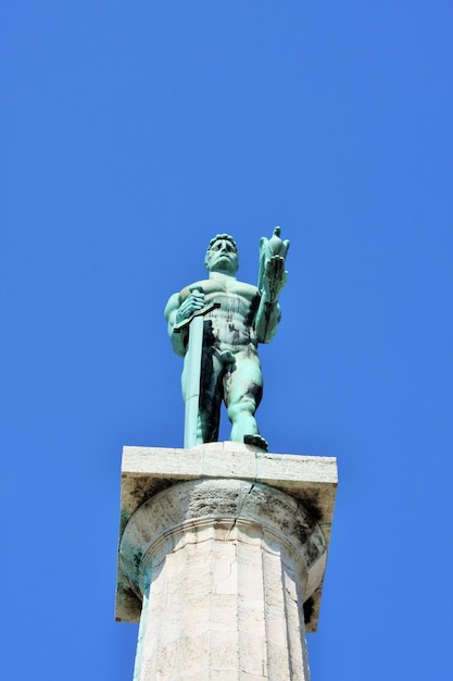 Monument Victor Belgrade Serbie