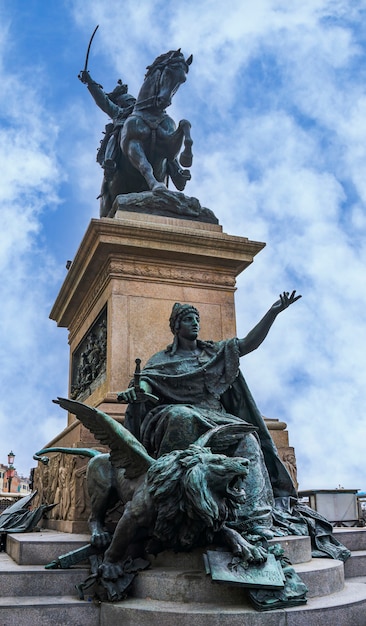 Monument à Victor Emmanuel II à Venise, Italie.