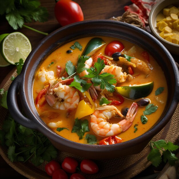 Moqueca au poisson brésilien