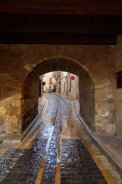 Mora de Rubielos village à Teruel en Espagne