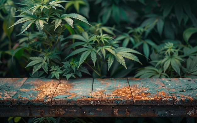 Photo un morceau de bois rouillé a le mot s dessus