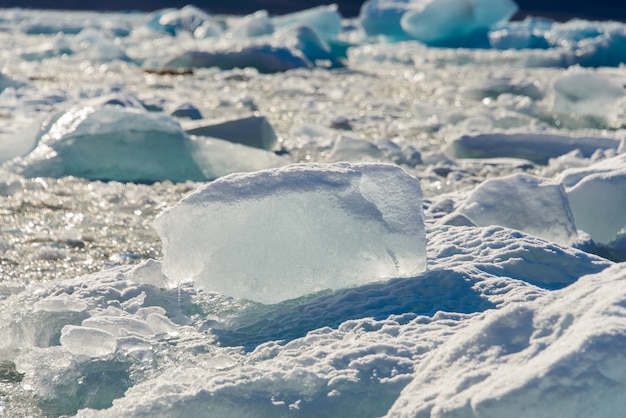 Morceau de glace