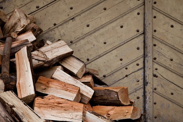 Morceaux de bois, utiles pour le fond ou conceptuel