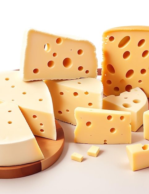 morceaux de fromage photo image de fond illustration