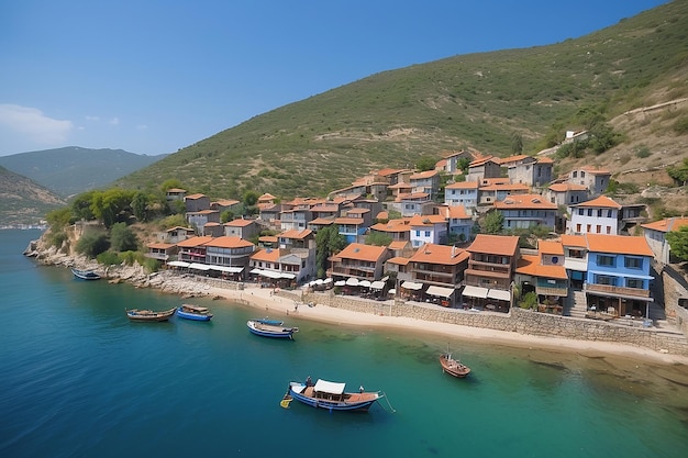 Photo mordogan et la ville des pêcheurs