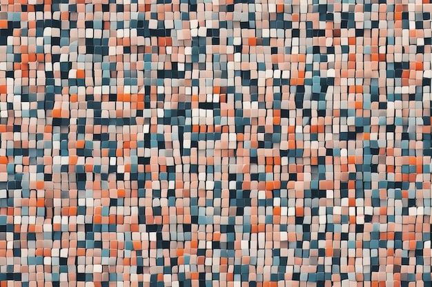 mosaïque colorée de formes géométriquesmosaïque colorée de formes géométriquespatte carrée colorée abstraite