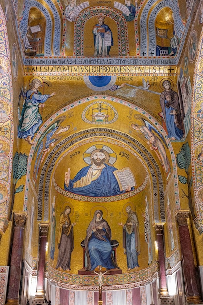 Mosaïque du Palazzo dei Normanni à Palerme