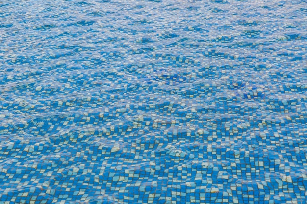 Mosaïque d&#39;ondulation de piscine