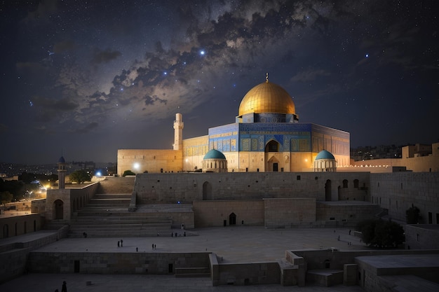 la mosquée d'Al-Aqsa