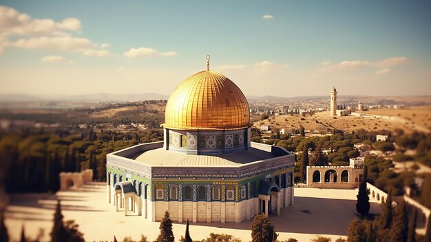 Photo la mosquée al-aqsa