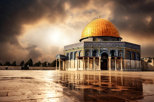 Mosquée Alaqsa de beauté éternelle à Jérusalem Mosquée Alaqsa