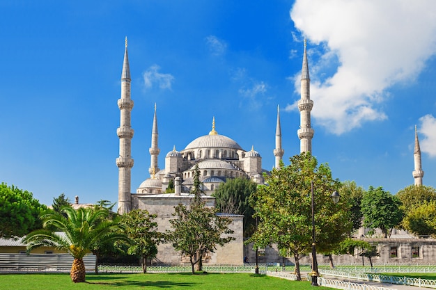 La Mosquée Bleue (Mosquée Sultanahmet) à Istanbul, Turquie